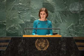 Președintele R. Moldova, Maia Sandu, la ONU: „Aderarea Moldovei la UE este singurul mod de a ne proteja libertatea, pacea și democrația”